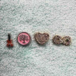 Floating Locket Necklace Charms
